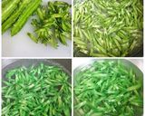 รูปขั้นตอนการทำที่ 1 ของ ยำถั่วพูกุ้งสดไข่ต้ม