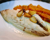 Foto del paso 8 de la receta: Dorada al horno con bastones de calabaza