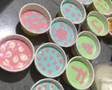 Foto langkah ke 4 dari resep Steam Polkadot Cupcake.
