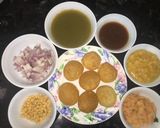 A picture of step 6 of Panipuri.