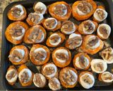 A picture of step 4 of Roasted Sweet Potatoes with Marshmallows and Walnuts.