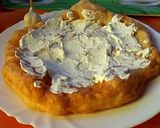 Lángos recept fázis 5 fotója