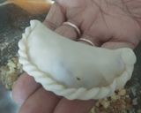 A picture of step 4 of Gujiya.