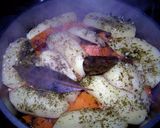 Foto del paso 10 de la receta: Pollo a la cacerola con papas y batatas 🍗