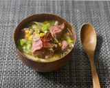 A picture of step 3 of Smoked Pork & Noodle Soup.