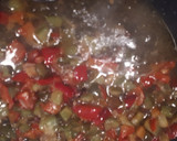 Foto del paso 5 de la receta: Arroz con presa ibérica, verduras de otoño y bosque de bimi