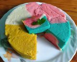 Foto langkah ke 4 dari resep Bolu Kukus Putih Telur.