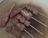 Foto langkah ke 3 dari resep Sate Tuna dengan Sambal Kecap.