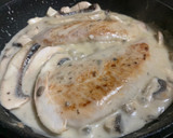 Foto del paso 1 de la receta: Solomillos de pavo con salsa de setas y queso