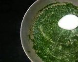 A picture of step 5 of Sarso ka Saag.