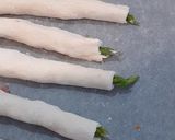 Leveles tészta baconnel és spárgával recept fázis 1 fotója