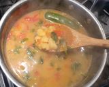 A picture of step 3 of Fava Bean Soup.
