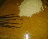A picture of step 1 of Pakora kadhi.