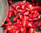 Foto del paso 3 de la receta: Tarta de queso con compota de fresa (receta fría)