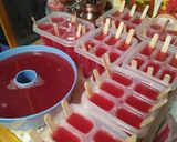 Foto langkah ke 6 dari resep Agar2 buah naga populer.