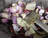 A picture of step 2 of Suran jimikand Yam Curry.
