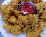 A picture of step 5 of Noodles pakoray.