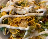 A picture of step 2 of Loaded salad.