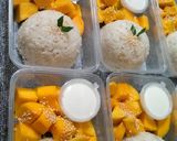 Foto langkah ke 6 dari resep Manggo sticky rice.
