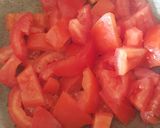 A picture of step 3 of Gobhi Matar Tamatar Swadisht Sabzi.