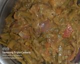 A picture of step 9 of Cluster beans bhaji.