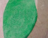 A picture of step 11 of Homemade farfalle pasta in three colour.