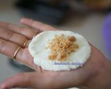 A picture of step 3 of Paneer nest ghujia.