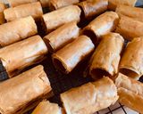 Foto del passaggio 5 della ricetta Cannoli di pasta fillo con crema alle Mandorle