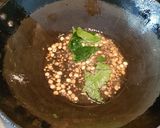 A picture of step 2 of Cabbage Poriyal.