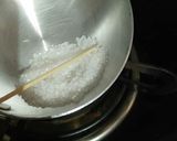 A picture of step 2 of Dalgona Lollipops /Korean Dalgona Candy.