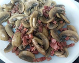 Foto del paso 5 de la receta: Champiñones con jamón