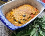 Une image de l'étape 10 de 🫜Cake aux 🧄légumes 🥒🍆🌶️🍅GLUTEN🪻🍃FREE.