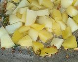 A picture of step 3 of Sabudana Khichdi.