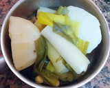 Foto del paso 6 de la receta: Sopa de pollo con garbanzos en crema de verduras