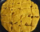 A picture of step 2 of Basanti Rawa kesari bhog.