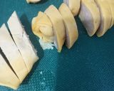 Foto langkah ke 8 dari resep Chicken Egg Roll Saus Merah Putih.