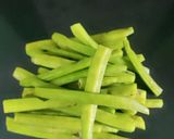 A picture of step 1 of Cluster bean vegetable.