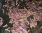A picture of step 2 of Fried goat liver.