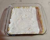 A picture of step 3 of Causa with Mackerel and Avocado.