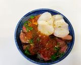 蒜香牛排海味丼飯的食譜步驟12照片