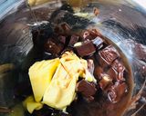 Foto langkah ke 2 dari resep Almond Brownies.