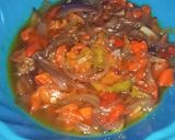 A picture of step 6 of Tofu(Awara and sauce).