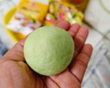 Foto langkah ke 9 dari resep Bakpao Pandan isi Selai Nanas dan Selai Coklat (No Mixer).
