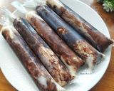 Foto langkah ke 3 dari resep Es Lilin Susu Cokelat.