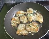Foto del paso 3 de la receta Setas a la plancha con jamón