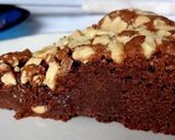 Une image de l'étape 12 de Gâteau chocolat au lait et cacahouètes grillées, salées.