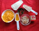 A picture of step 1 of Mango Semolina Cake (Eggless).