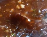 A picture of step 7 of Cabbage Manchurian Plate.