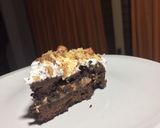 Foto del paso 5 de la receta: Torta de chocolate y manzanas sin harina