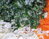 A picture of step 5 of Chicken Tikka Roll.